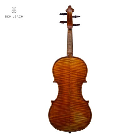 E. Praga, violin 1886 back
