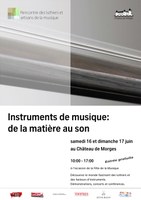 Musikinstrumente: Von der Materie zum Klang