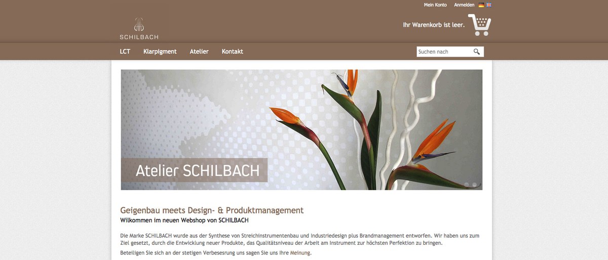 Der Onlineshop von SCHILBACH